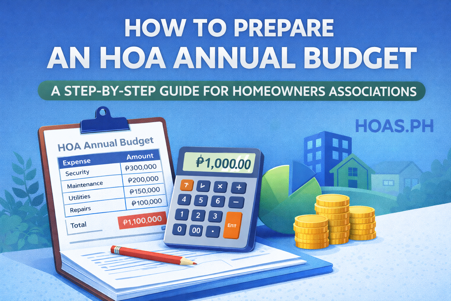 How to Prepare an HOA Annual Budget: A Step-by-Step Guide for Homeowners Associations