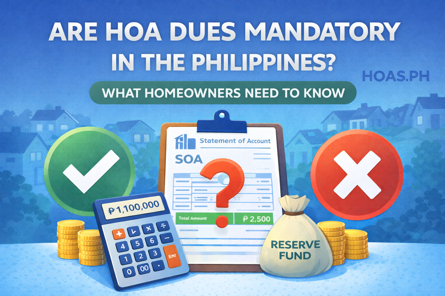 Are HOA Dues Mandatory in the Philippines? What Homeowners Need to Know