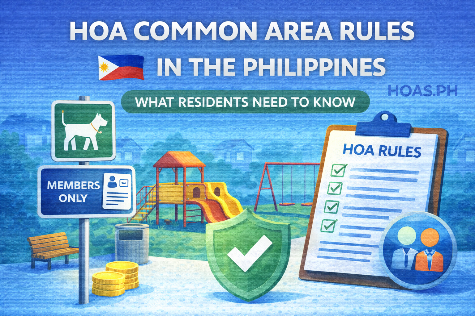 HOA Common Area Rules in the Philippines
