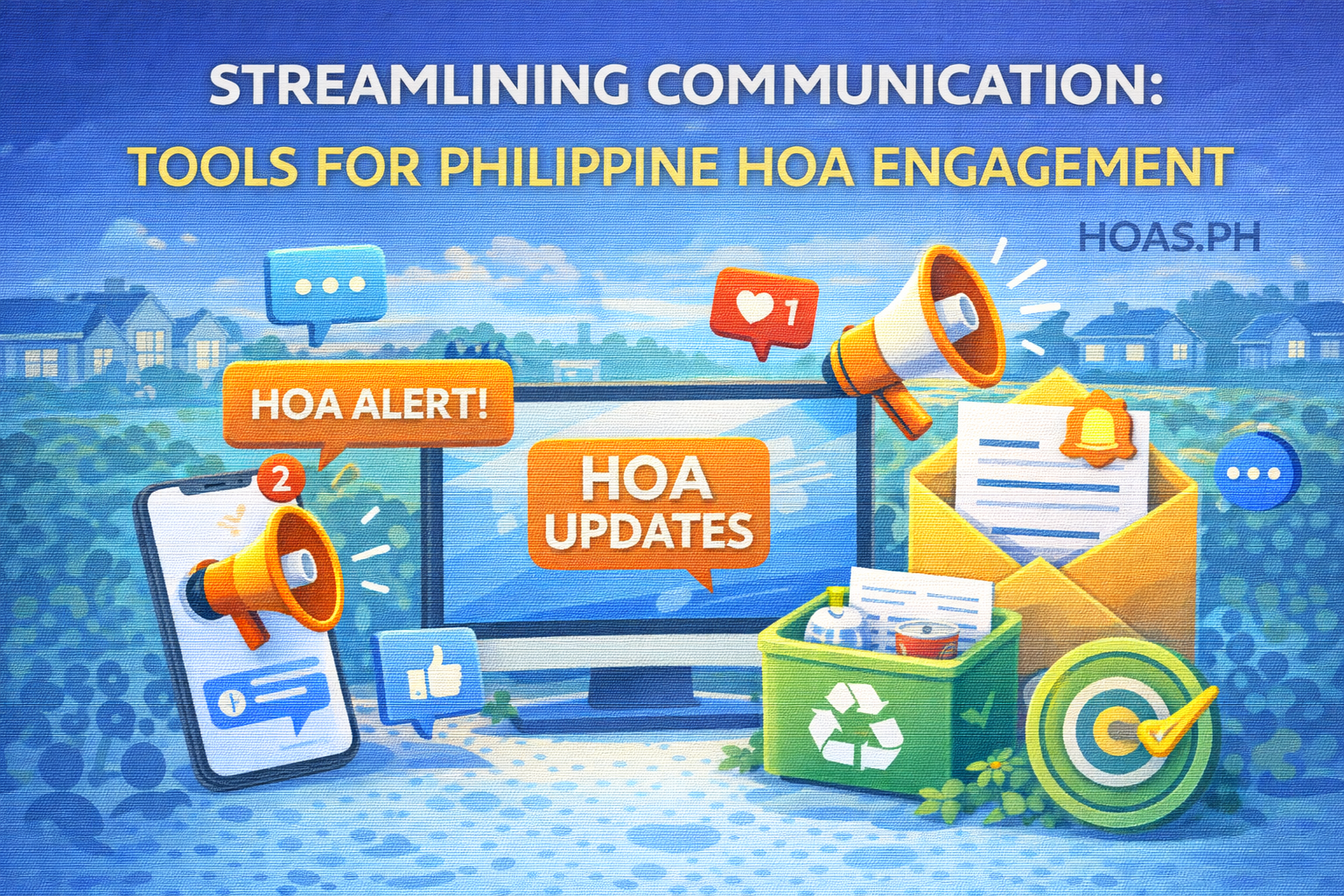 Streamlining Communication: Tools for Philippine HOA Engagement