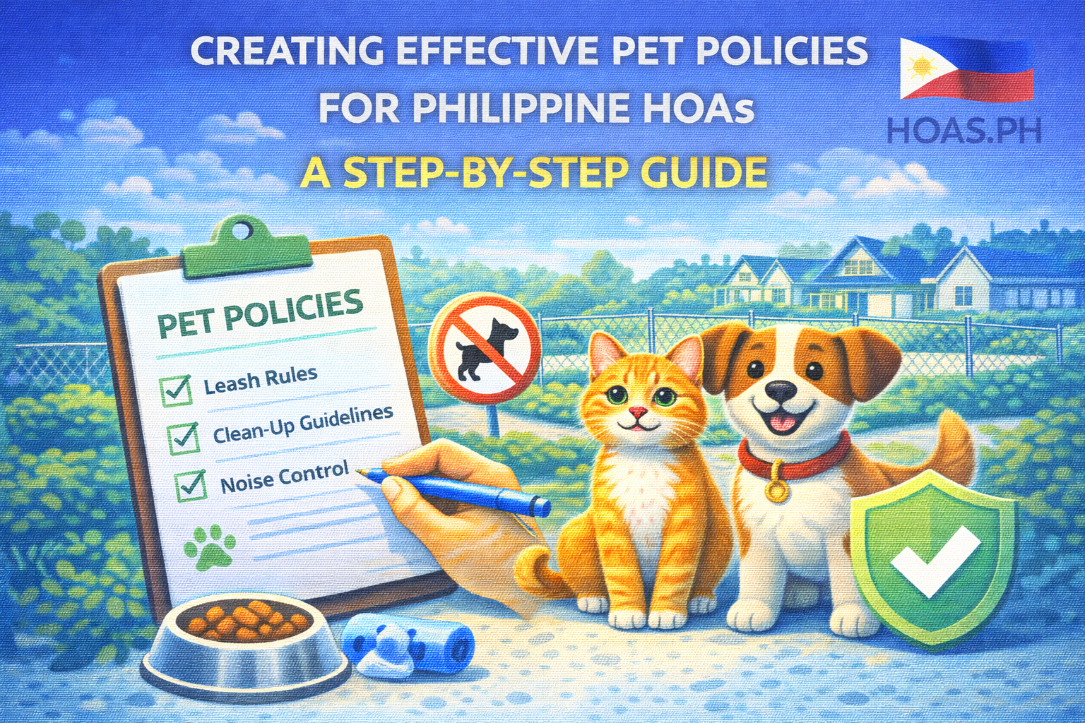 Creating Effective Pet Policies for Philippine HOAs: A Step-by-Step Guide