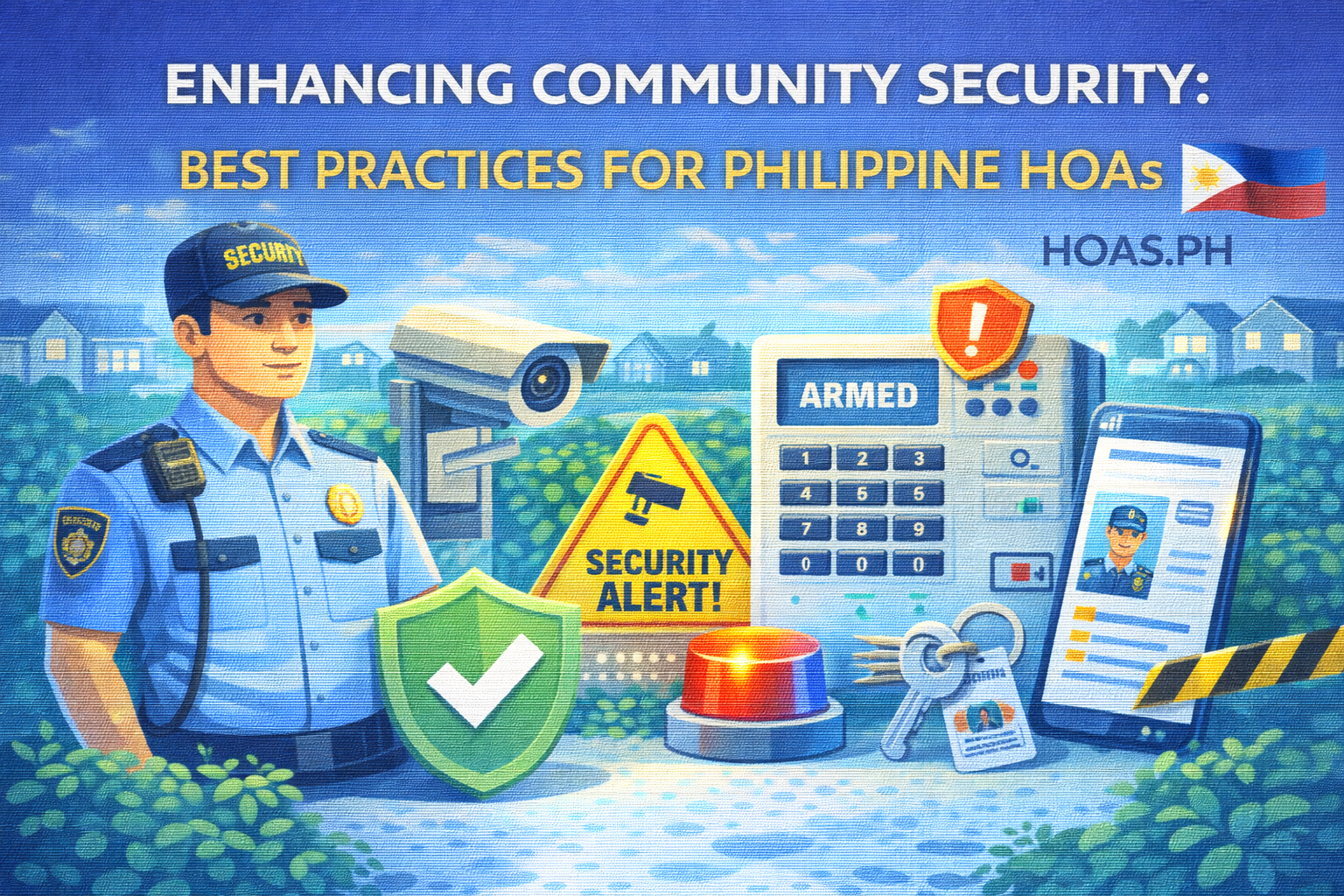 Enhancing Community Security: Best Practices for Philippine HOAs