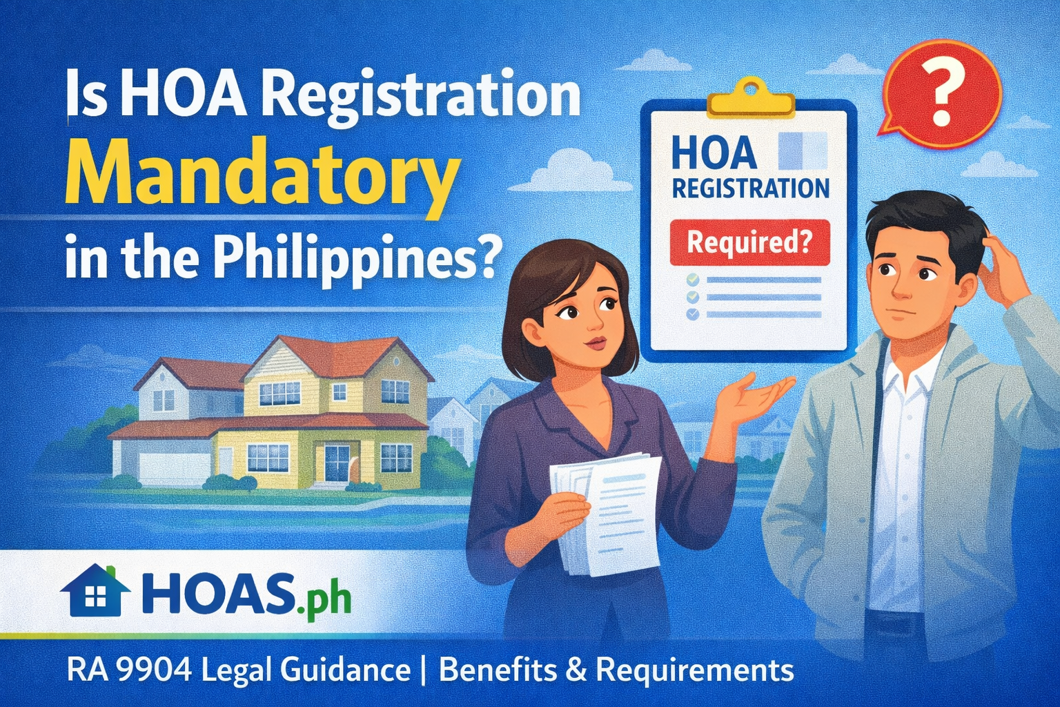 Is HOA Registration Mandatory in the Philippines?