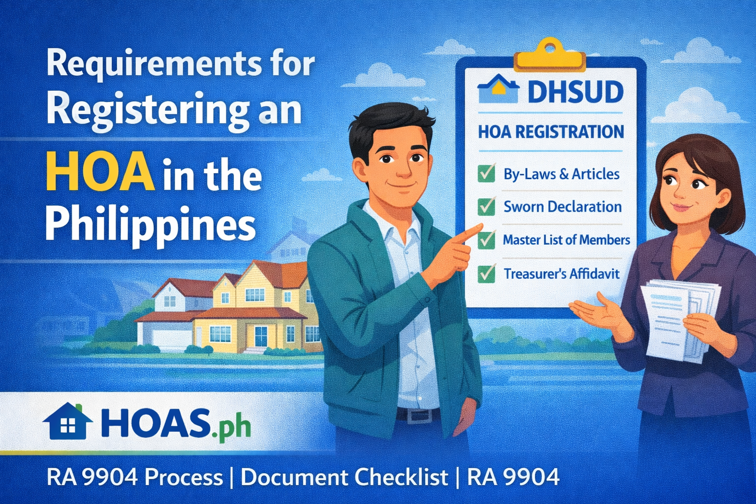 Requirements for Registering an HOA in the Philippines